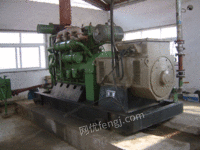 出售二手4缸燃气发电机一组