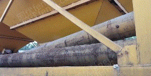 出售闲置二手9米11kw螺旋机.水泥输送机.水泥