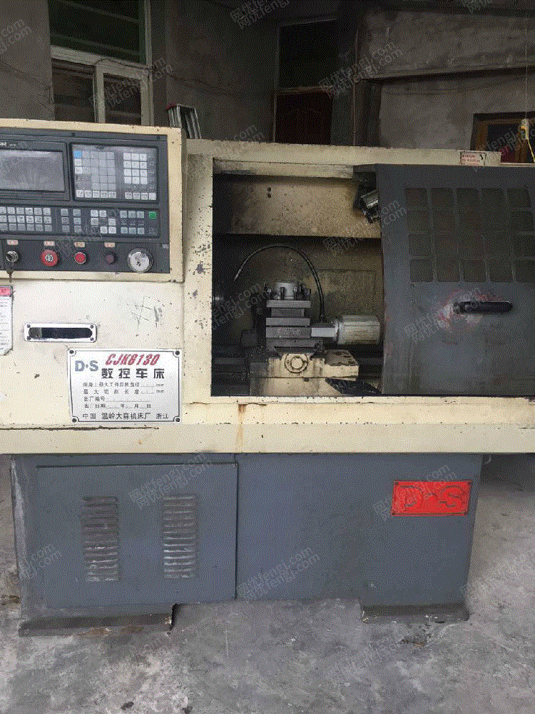低价出售二手6130数控车床,温岭大森机床厂 -