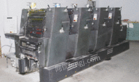 因引进新机器.低价出售二手海德堡GTO52-4四色印刷机.正常运转
