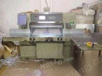 印刷厂转让切纸机设备