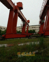 处置二手龙门吊20吨L型单梁上海