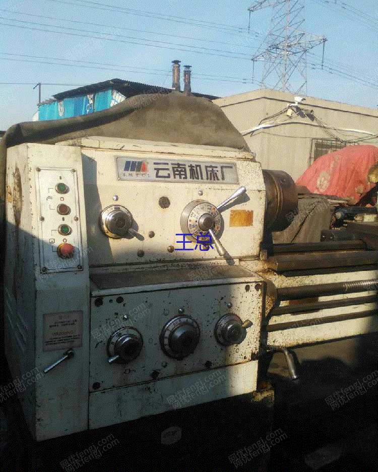 cy6140b车床含义,6140车床参数普通车床 市场库存二手云南大孔cy6140b*1米车床
