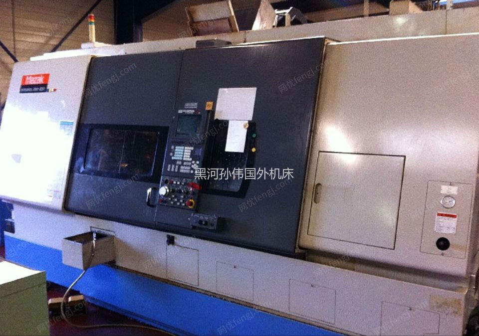 出售马扎克300五轴卧式车铣复合加工中心- 黑