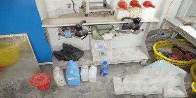 转让改行 鞋厂生产设备包括:针车,削皮机,打气泵