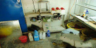 转让改行 鞋厂生产设备包括:针车,削皮机,打气泵