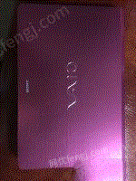出售闲置二手九成新索尼紫色笔记本一台
