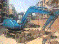 中国愚公机械轮胎式液压挖掘机出售