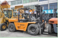 Sale of forklift,place in Hangzhou,type CPCD100H,a total of five sets