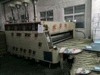 1台四色纸箱印刷机出售