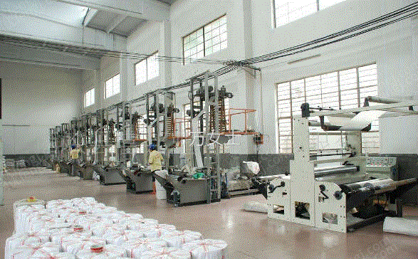 Buying one film blowing machine of 90% new from Zhejiang