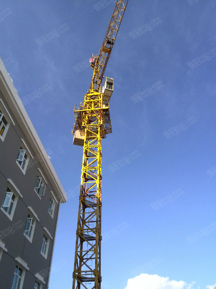 工地完工急需处理二手塔吊.提升高度38米