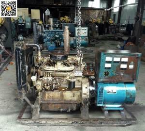 出售二手30千瓦发电机潍坊华源柴油机配江都
