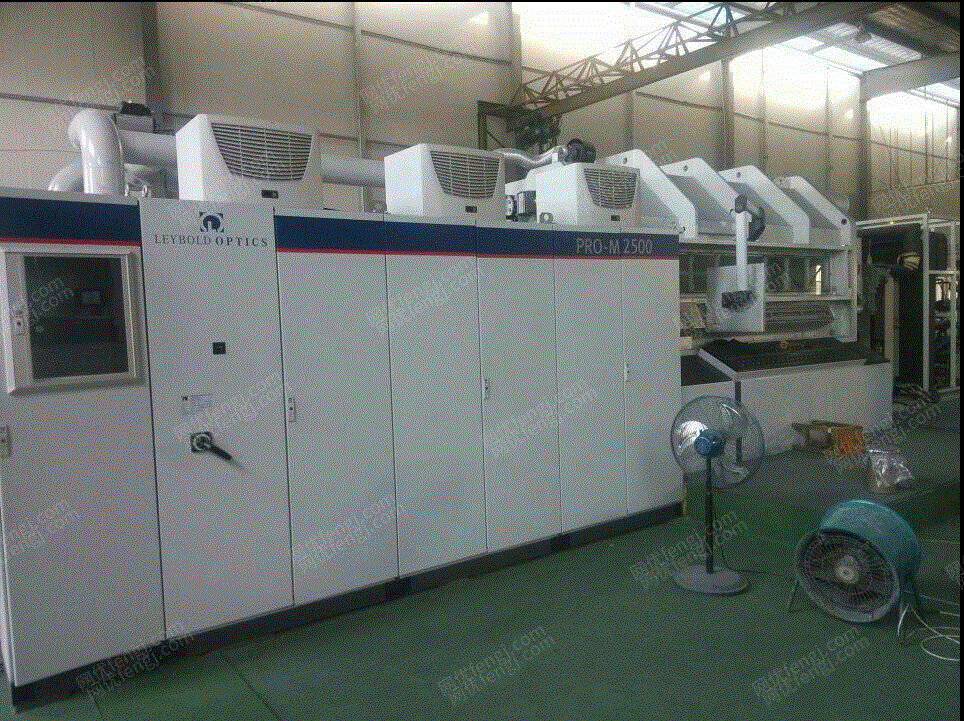 处理库存二手德国莱宝光电2012年产高真空卷