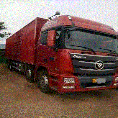 处理库存二手国四精品欧曼GTL,9.6米厢式货车