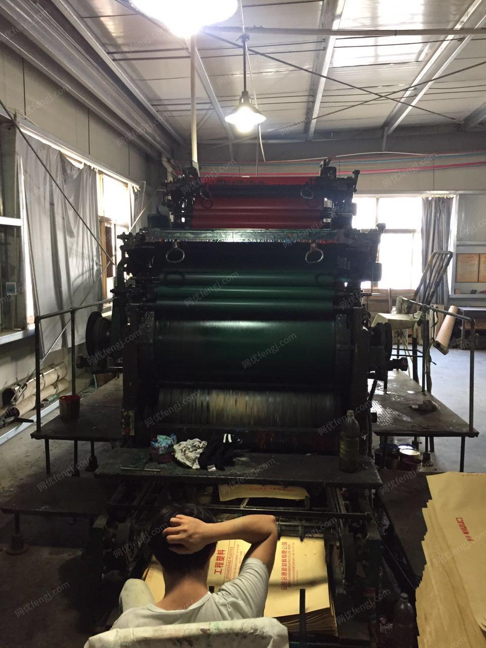 印刷厂出售1.05M、两色胶印机1台