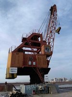 港口出售1台码头用40吨门座吊机