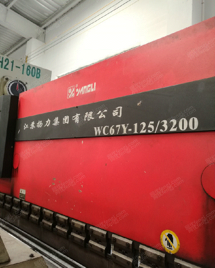 数控折弯机WC67Y-125-3200- 上海电气租赁有