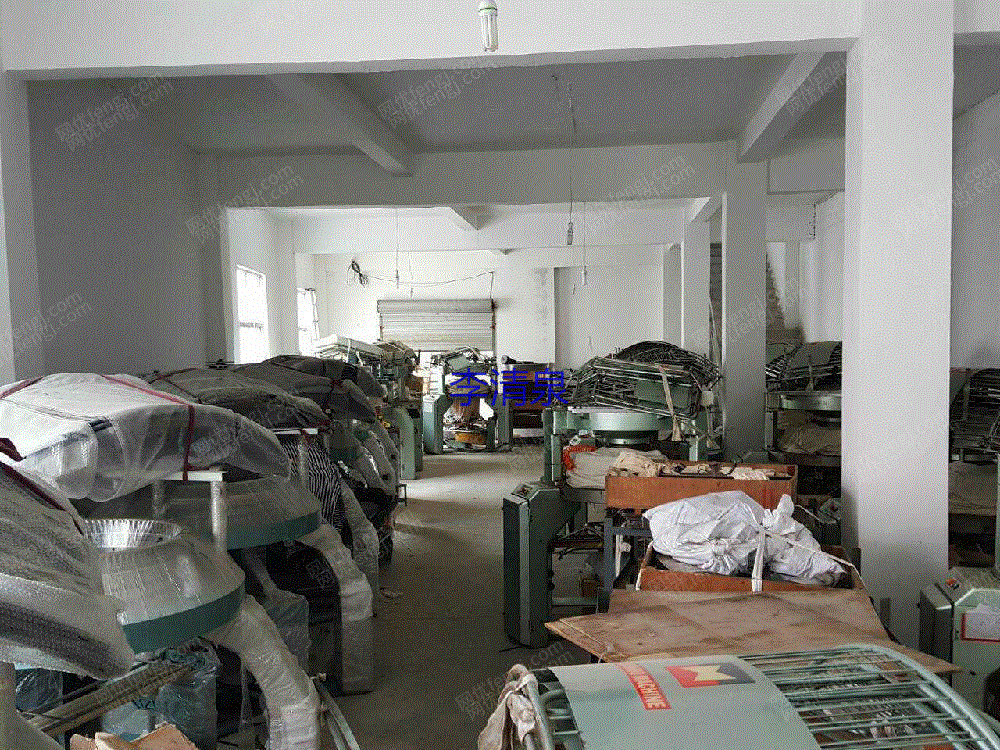 出售二手大圆机2014年凹凸双面34寸24针72路