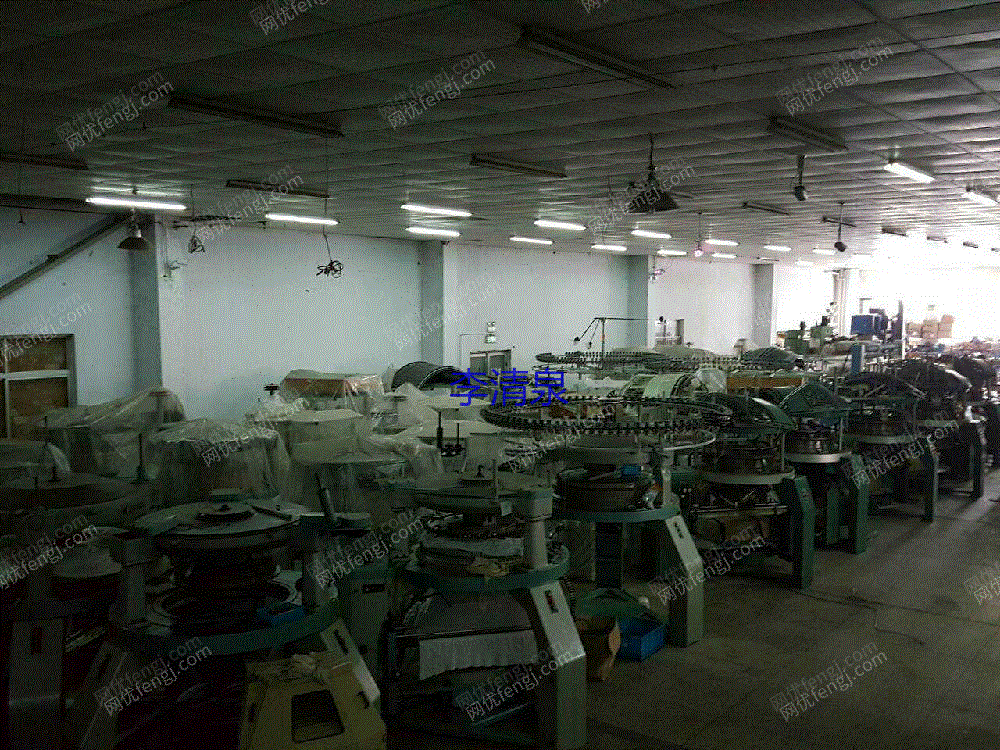 出售二手大圆机2014年凹凸双面34寸24针72路