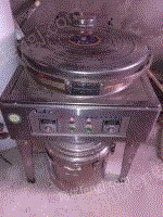 千层饼店一套设备自动控温电饼机 不锈钢保温桶 自分渣磨浆机等