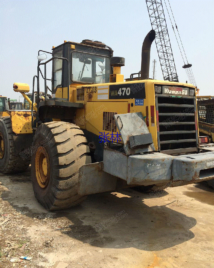 市场现货转让komatsu(小松)wa470-3装载机(铲车)