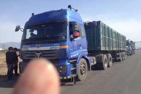 山西二手车交易中心出售多台半挂车,多台自卸