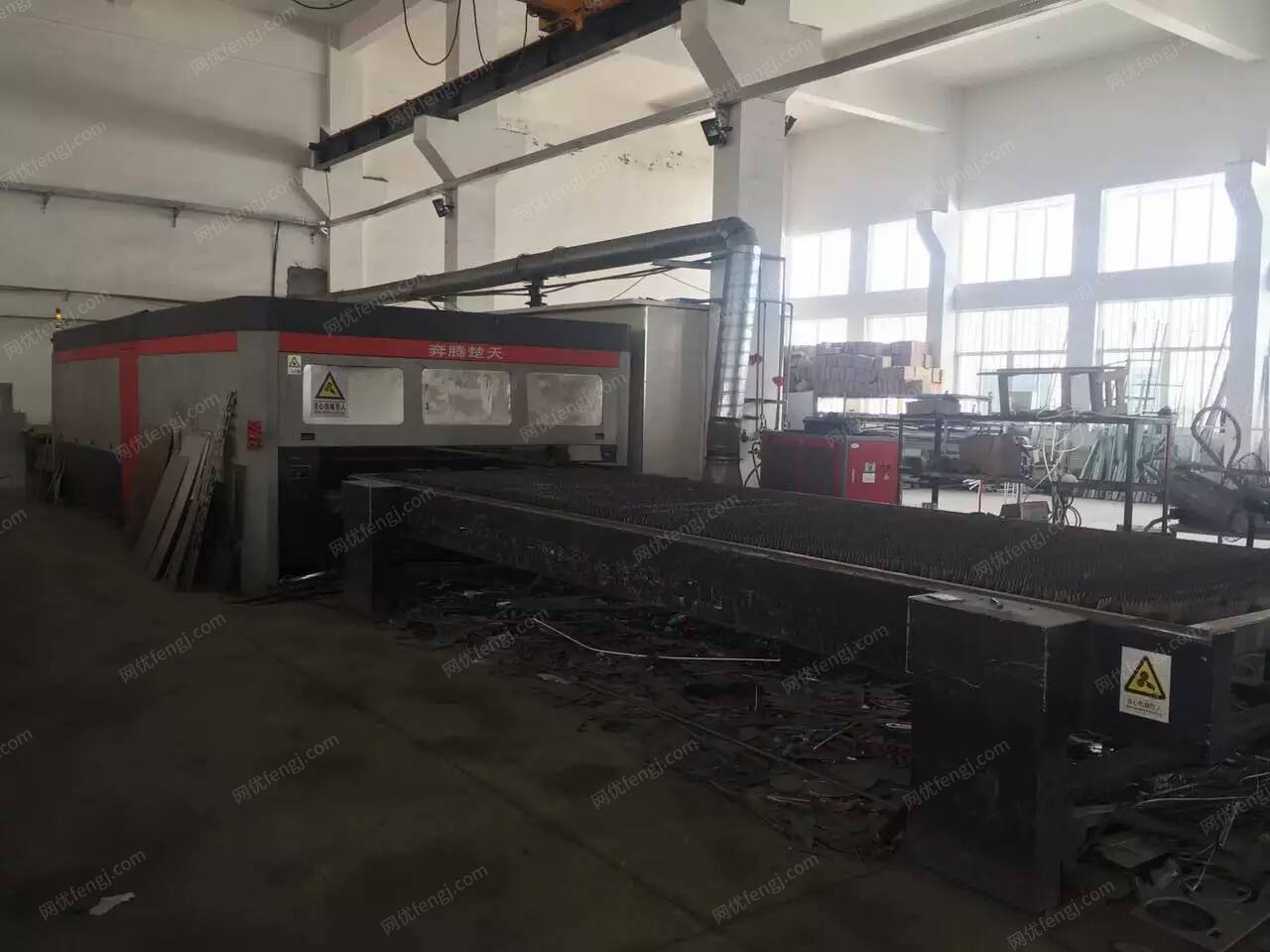 供应二手奔腾楚天3000瓦光纤激光切割机_网优