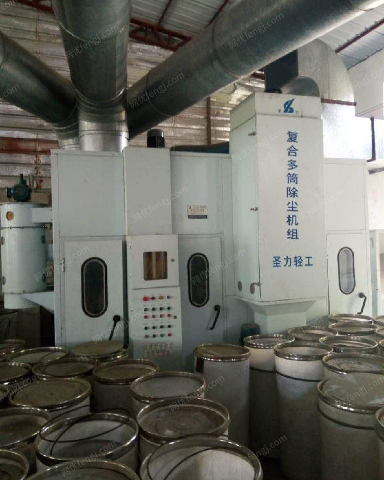 出售二手清花机,金坛清花双头双尾一套,11年产