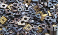 浙江杭州杭州地区高价回收废旧数控刀片，钨钢