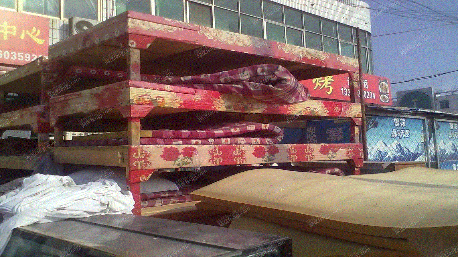 转让小宾馆单人床二十套、21寸电视机10台-网