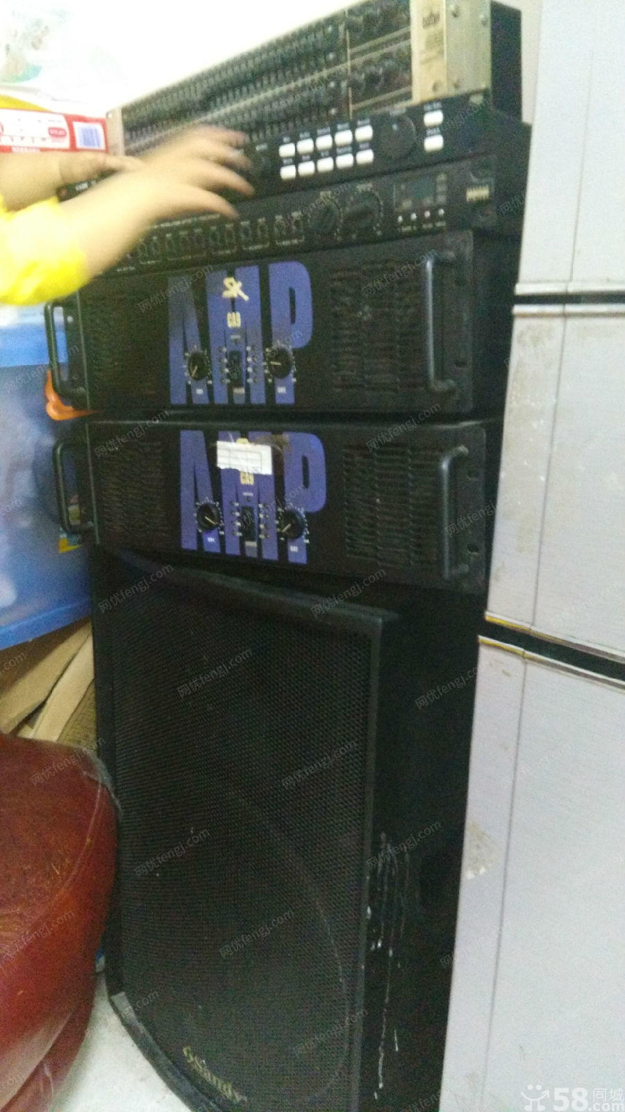 歌舞厅k丅v酒吧投影音响功放设备低价转让_网