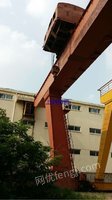 上海出售20t-22m跨L型单梁龙门吊1台