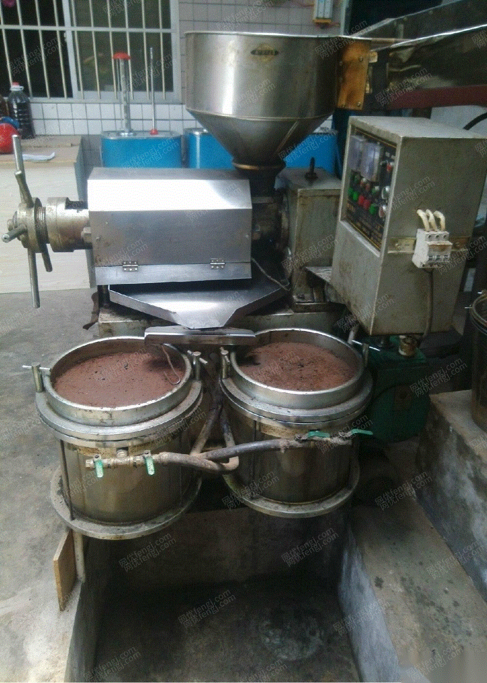 出售闲置二手上海二龙榨油机成套设备-网优fe