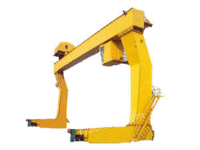 出售二手A型双梁吊钩门式起重机