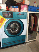 出售干洗机、水洗机、挂衣链二手干洗机设备