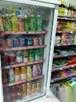 超市，出售，有4个冰柜，有库存