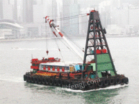 出售二手2500吨吊杆驳船