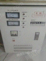 天津河西区便宜转让20KVA单相全自动稳压器