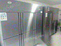 2台六开门专业冷藏冷冻冰柜出售