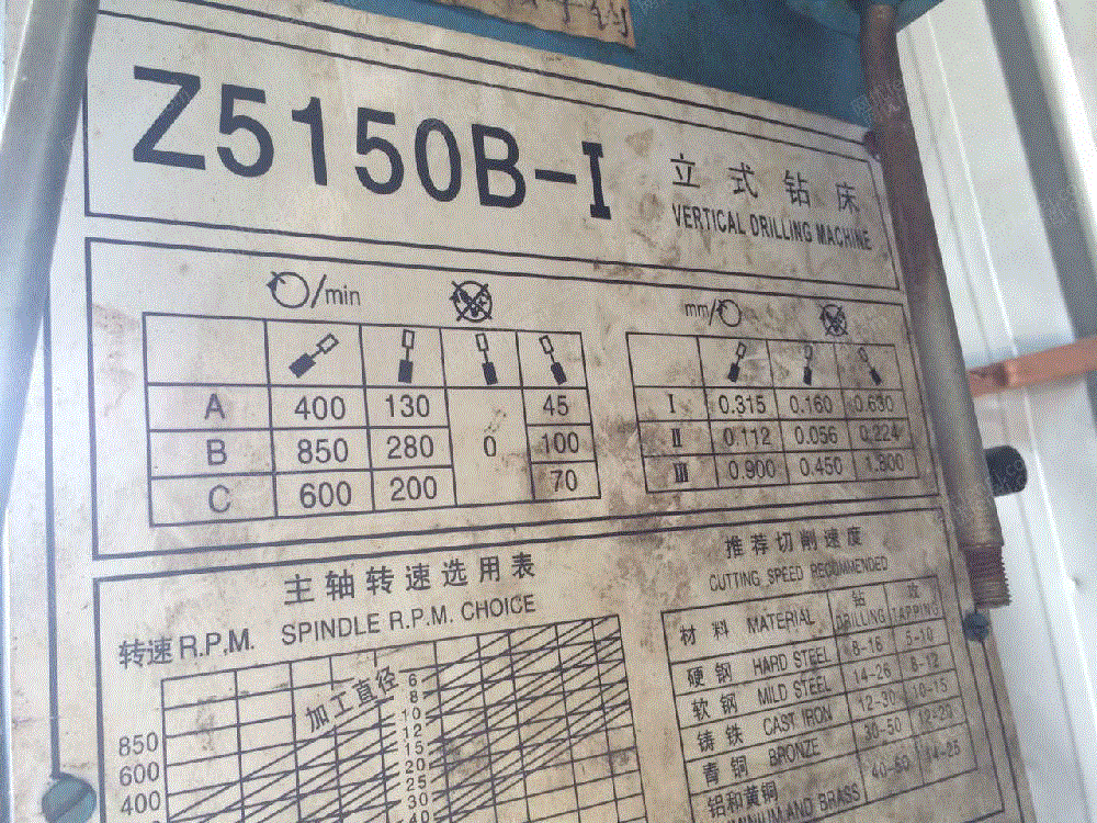 二手钻床出售