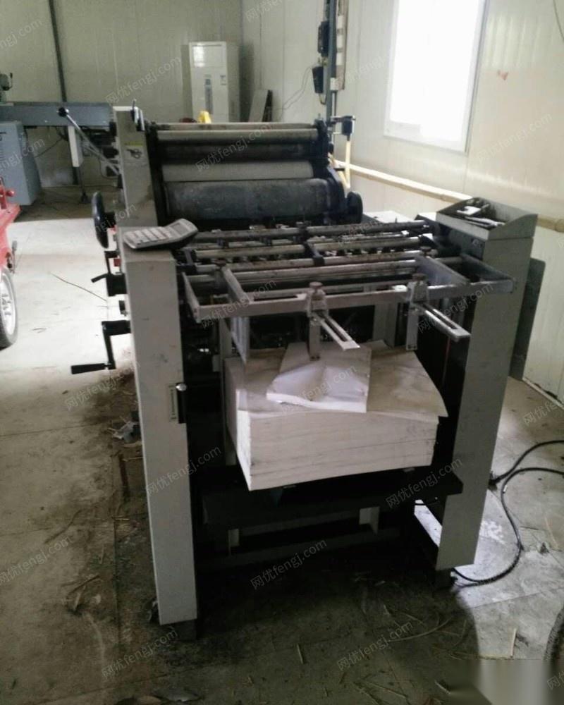 低价出售印刷机和切纸机