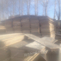 回收旧木方模板跳板二手木材烧柴现金交易