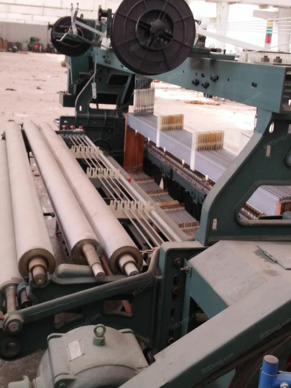 纺织厂处理中纺40台230、20台200剑杆织机、浆纱机、ASGA221整经机、全新设备