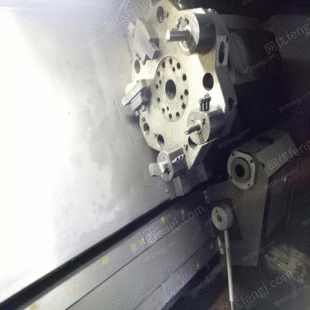 斜轨刀塔数控车床铣床加工中心液压机转让- 余