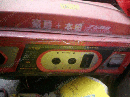 二手汽油发电机组出售