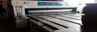 出售纸箱机械纸箱设备 水墨印刷机三色2.8米    半自动粘箱机