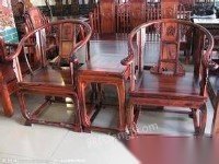 上海仿古家具实木家具榉木家具橡木家具茶室桌椅沙发回