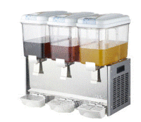 出售全新三缸商用冷热双温饮料果汁机