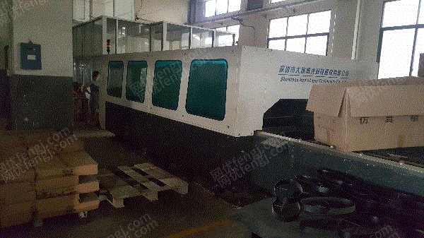 二手机床设备处置信息九成新大族激光切割机出